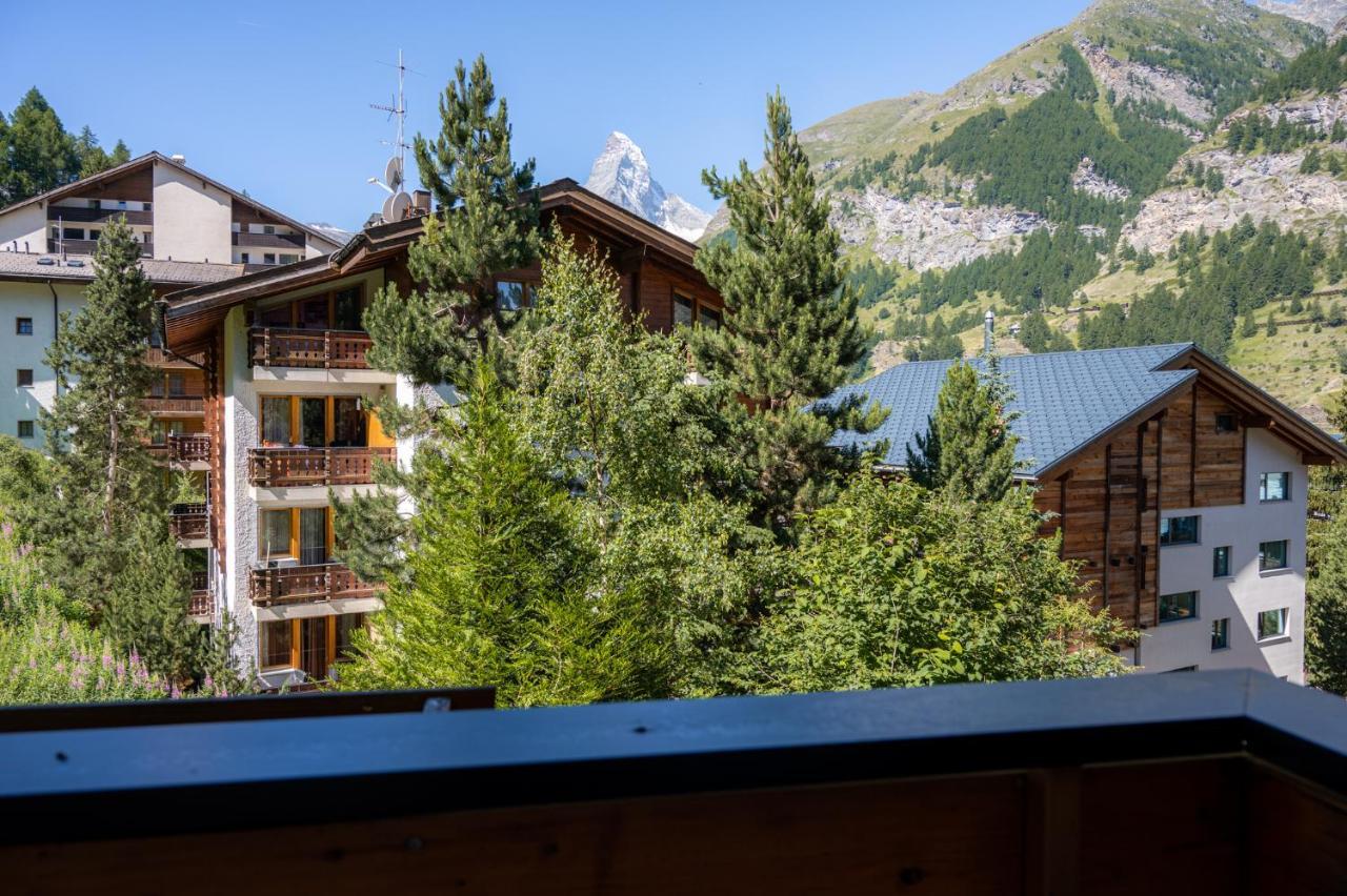 Sunnaeplaetzli- Aprt. 4P Matterhorn View/Wifi Apartment Zermatt Luaran gambar
